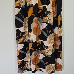 Floral Print Women's Skirt